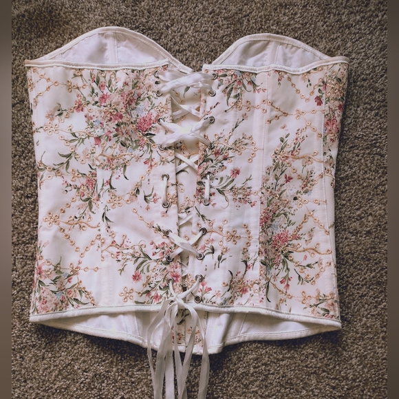 Whimsical Cottagecorp Corset - Picture 3 of 7